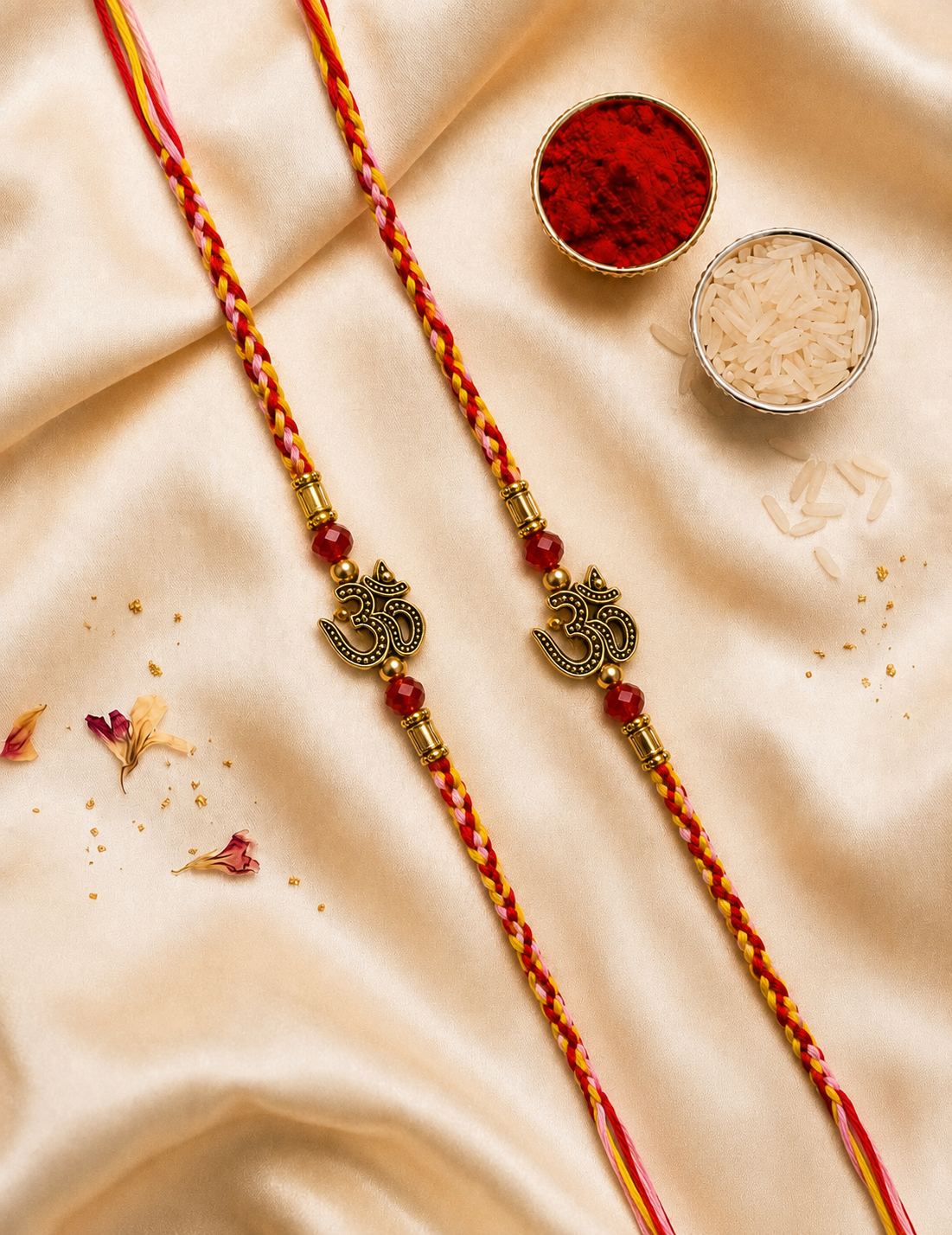 Om Designer Rakhi Pair