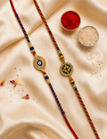 Evil Eye & Chakra Rakhi Combo