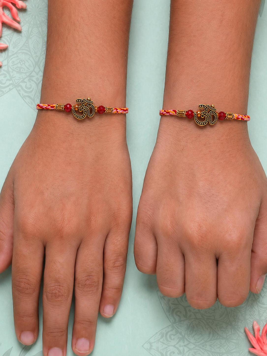 Om Designer Rakhi Pair