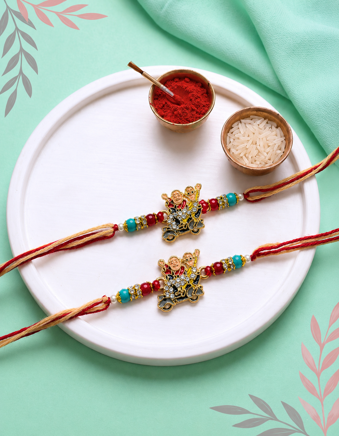 Motu Patalu Combo Rakhi Set